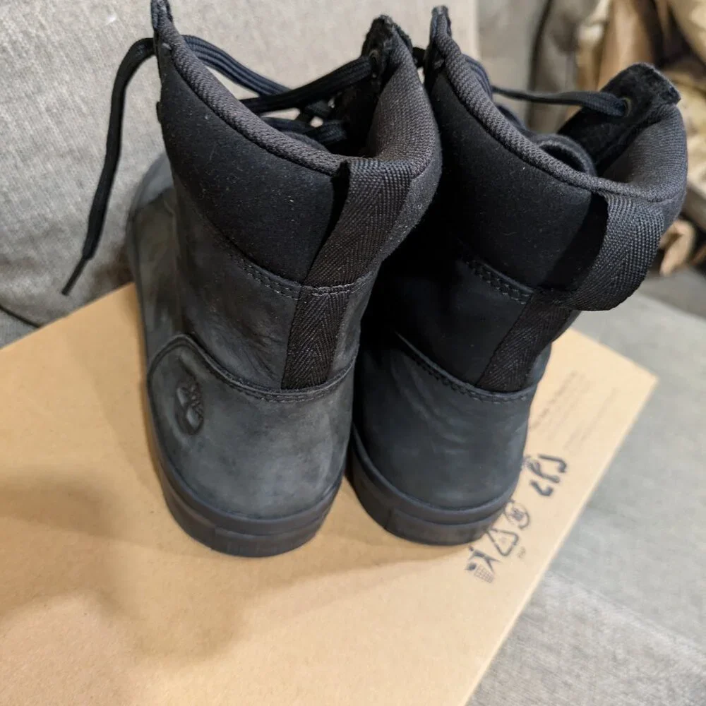 Timberland Women's BOOT Size 8.5 US Color Black-Good Condition - Picture 3 of 6